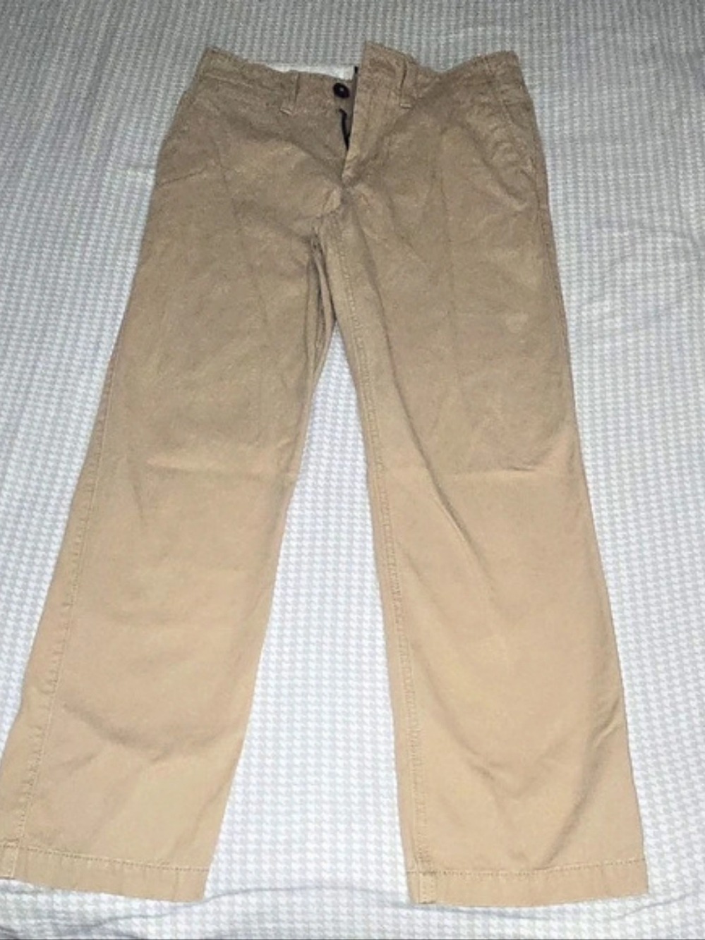 American Eagle Outfitters Relaxed Straight Khaki Chino Pants Waist 28